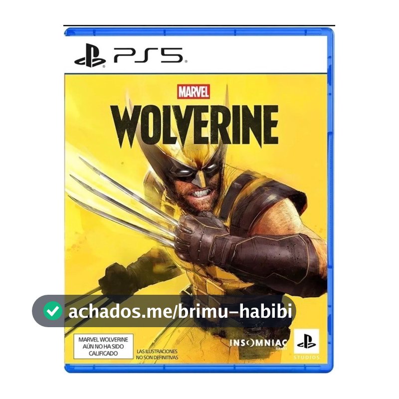 Wolverine Ps5 nacional lacrado