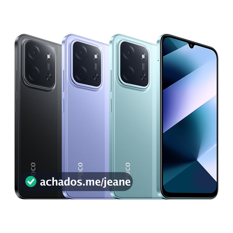 Smartphone Xiaomi Poco C85 8GB/256GB Global Dual SIM LTE 6.88” – Potência e Desempenho