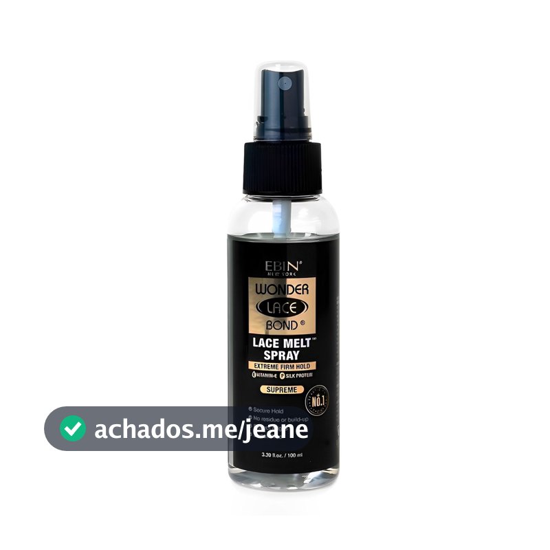 Melting Spray Peruca Renda Ebin Lace Bond 100ml Supreme