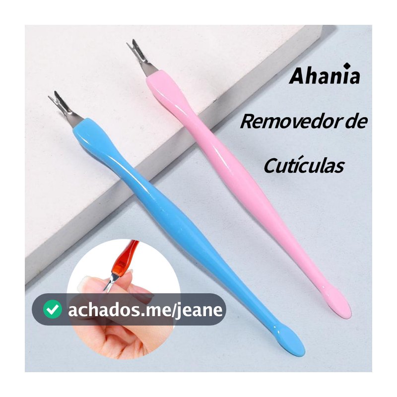 Kit Manicure e Pedicure com 6 Peças de Aparador/Removedor de Garfo de Cutículas,  Pele Morta Pedicure