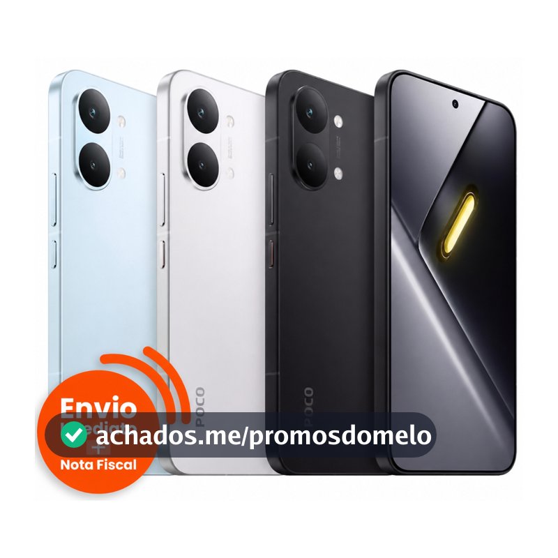 Celuar Xiaomi Poco X8 Pro 512GB / 256GB 5G NFC Versão Global Original e Envio Imediato Com NF