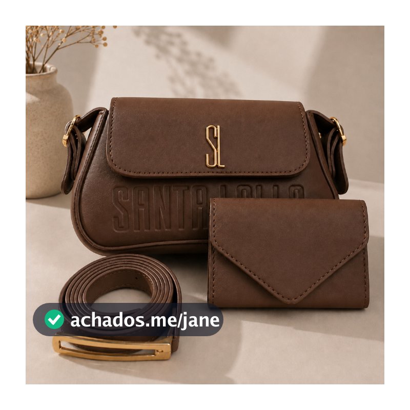 KIT Essencial Bolsa Feminina  Tendencia Moda 2026 Envio Rápido Lançamento