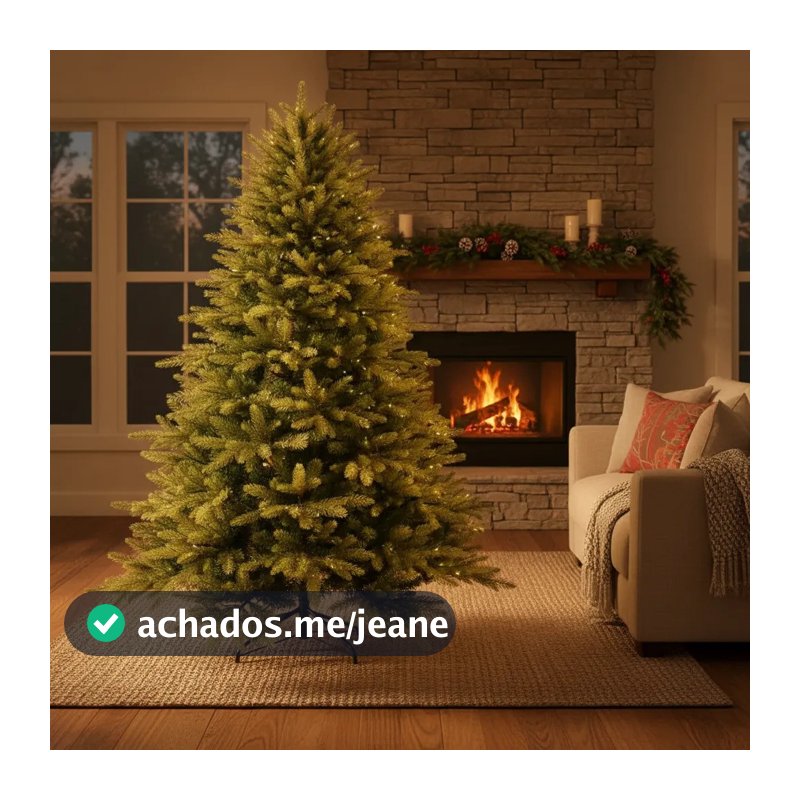 Arvore De Natal Premium Cheia Pinheiro 240 Cm 1681 Galhos Verde
