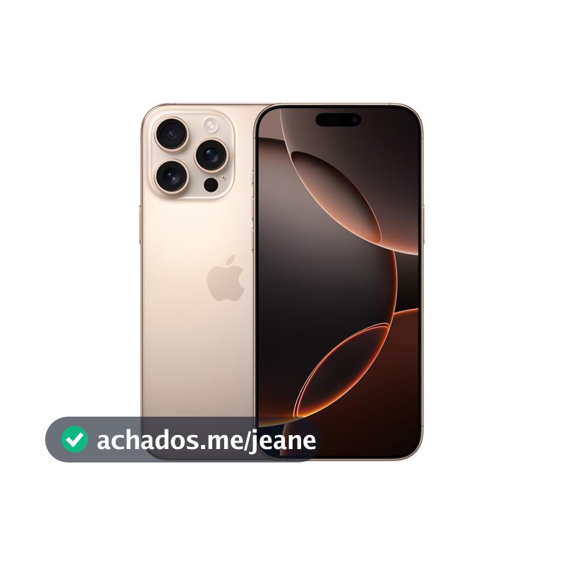 Usado: iPhone 16 Pro Max 256GB Bege Muito Bom - Trocafy - Apple