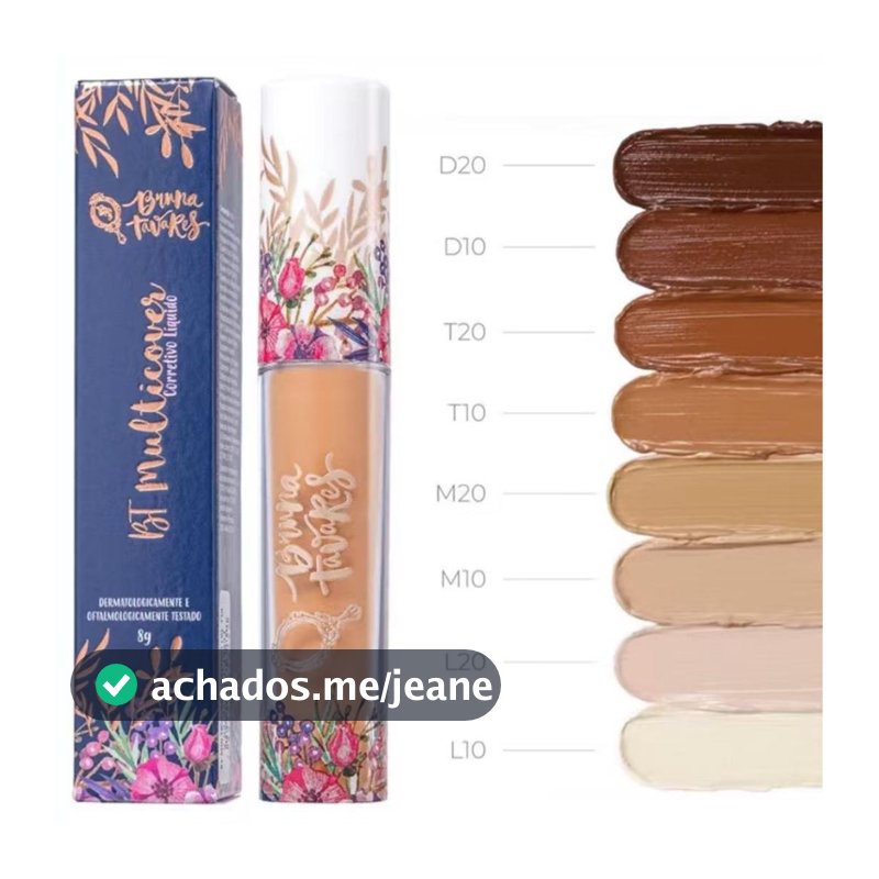 Corretivo Bruna Tavares Liquido Fosco