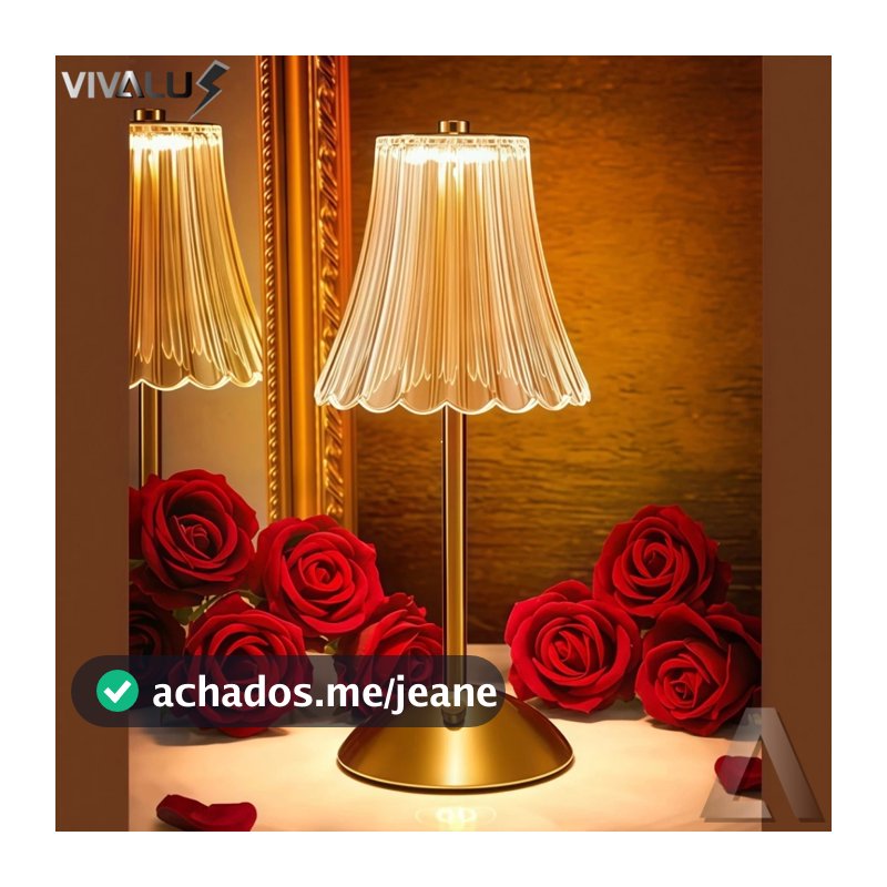 Lâmpada Abajur Mesa Com Barra Led Sensor Toque De Luz Quarto Sem Fio 3 Cores Luminária LED Moderno
