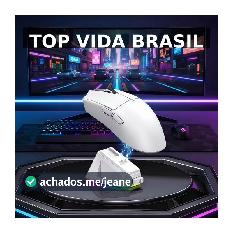 Mouse X11 Sem Fio Bluetooth Gamer Sem Fio Com Adesivo Bluetooth Usb Preto e Branco 3 em 1