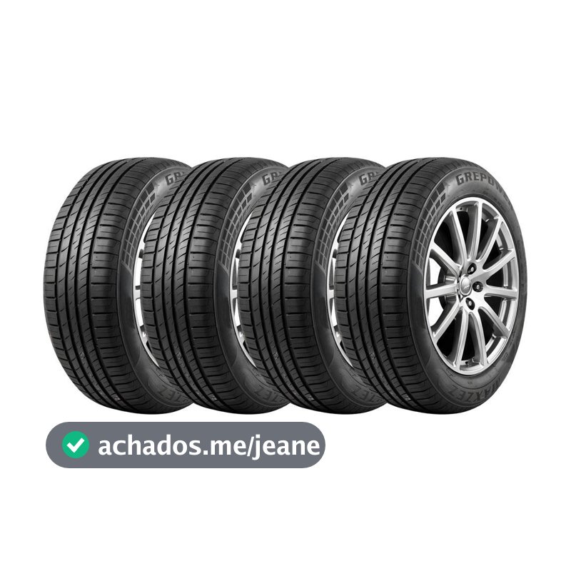 KIT 4 Pneus Maxzez Grepower 195/60 R15 Aro 15 88V