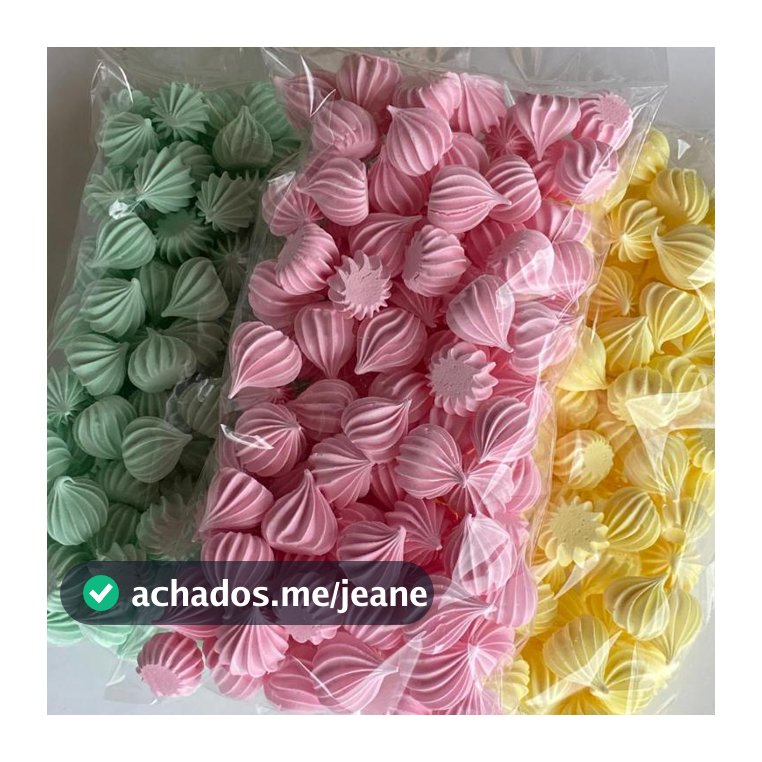 Mini Suspiros  Para Lembrancinhas Kit com 300 Unidades