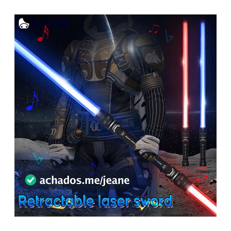 QUENNA Star Wars Sabre De Luz Força Duelo Alimentado Por Bateria Som Metal Lidar Com Cosplay Brinquedo Luminoso Crianças