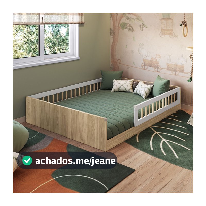 Cama Montessoriana Casal Affetto - Completa Móveis