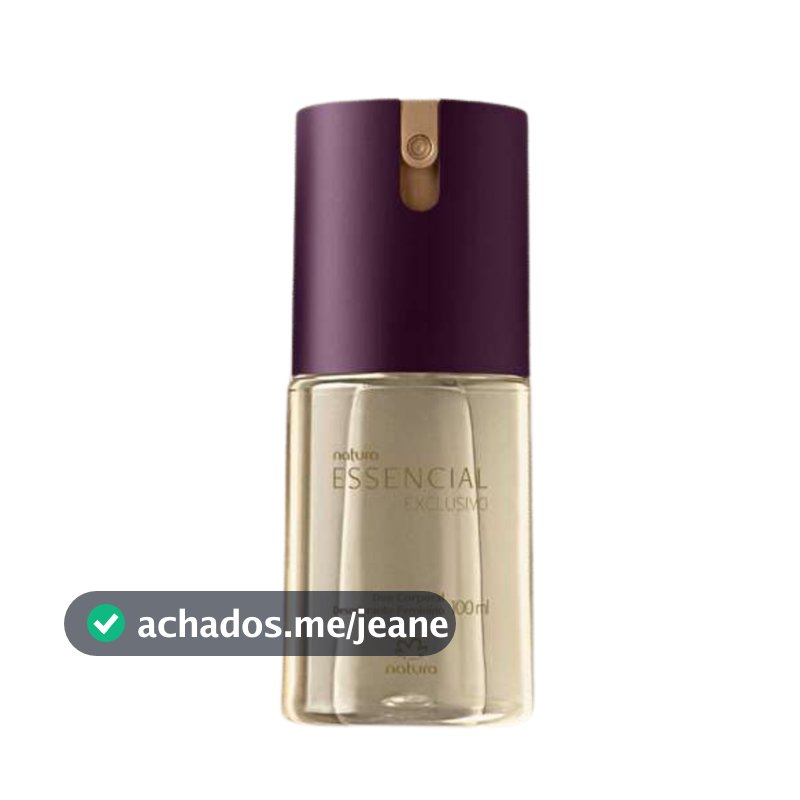 Desodorante Corporal Essencial Exclusivo Natura Feminino 100ml Spray