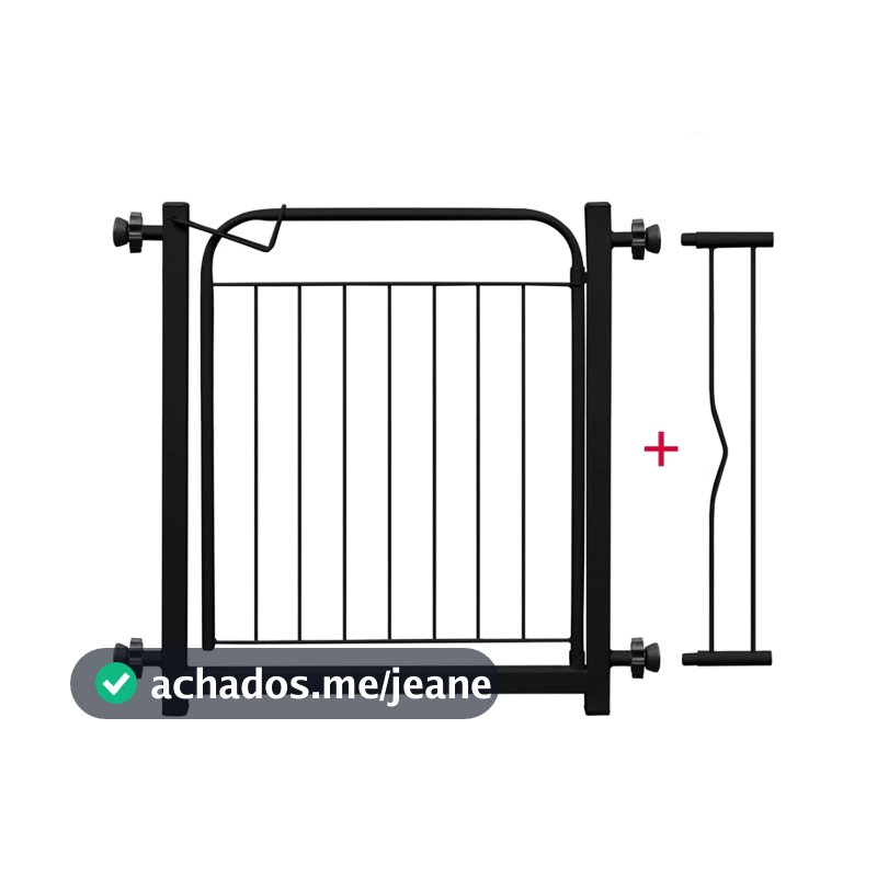 Grade Portão Proteção Para Cães Cachorro Criança  69cm A 84 Cm Promoção Envio Imediato