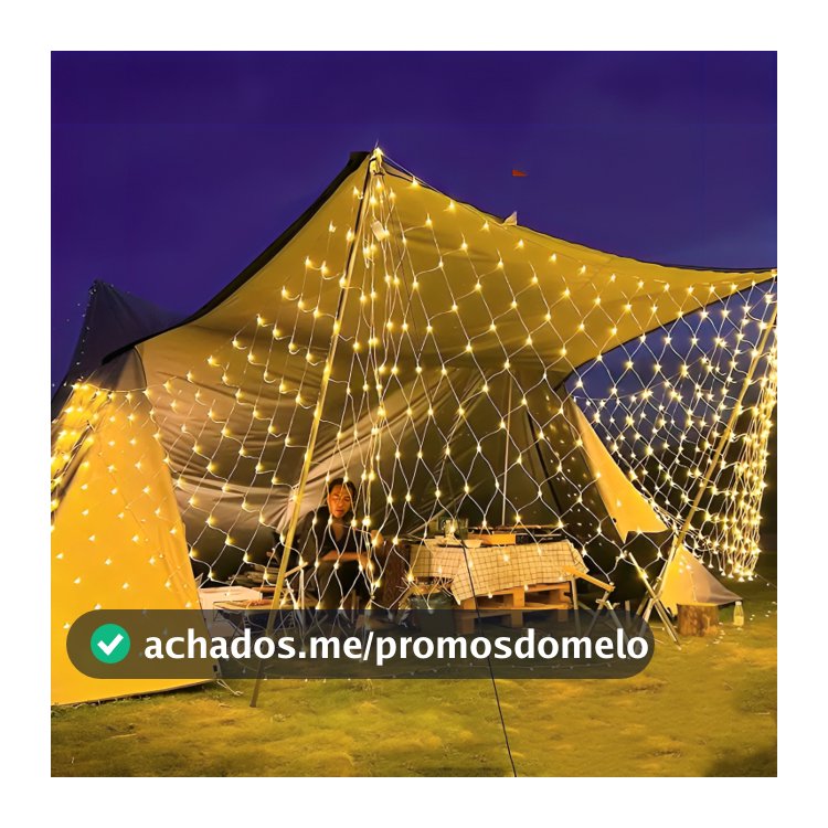Pisca Pisca Led Natal Rede Led 3 Metros Para Decoração Natalina Ano Novo Casamento 8 Funções 110V Cascata Pisca Pisca