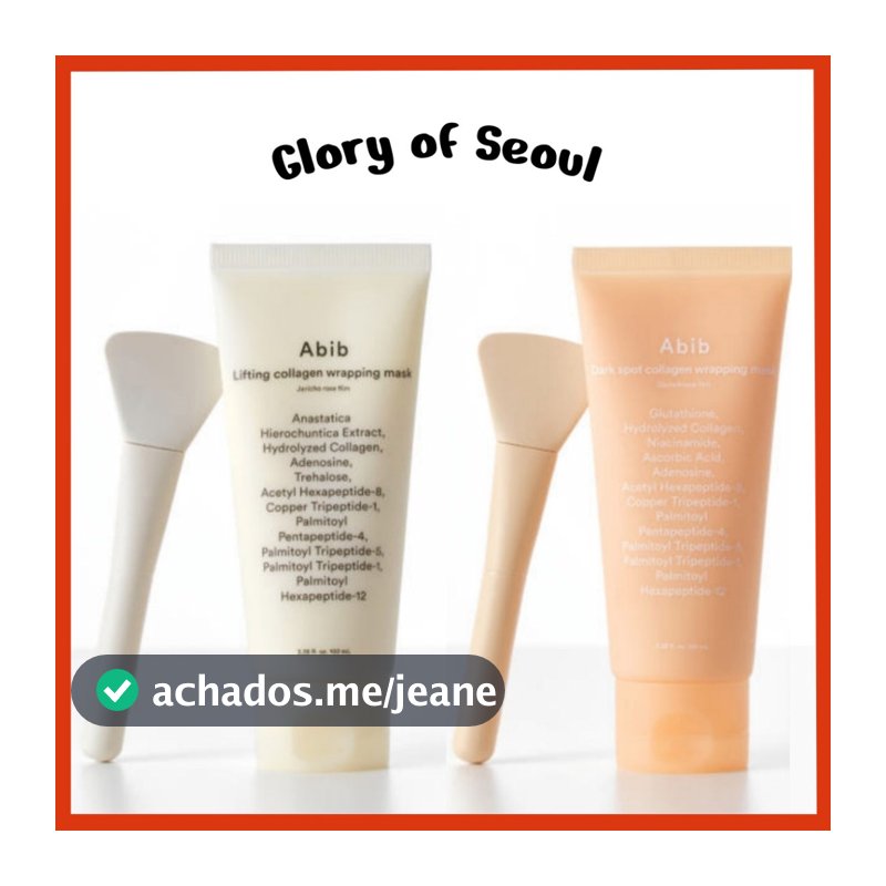 [NEW] Abib Lifting / Dark spot Collagen Wrapping Mask, 100mL (2 Types) (Jericho rose film / Glutathione film)