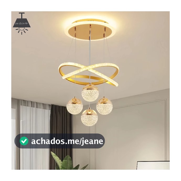 3 Cores Em 1 lustre para sala Lustre Sala De Jantar Luz Novo Estilo Cozinha Simples E Moderno Quarto