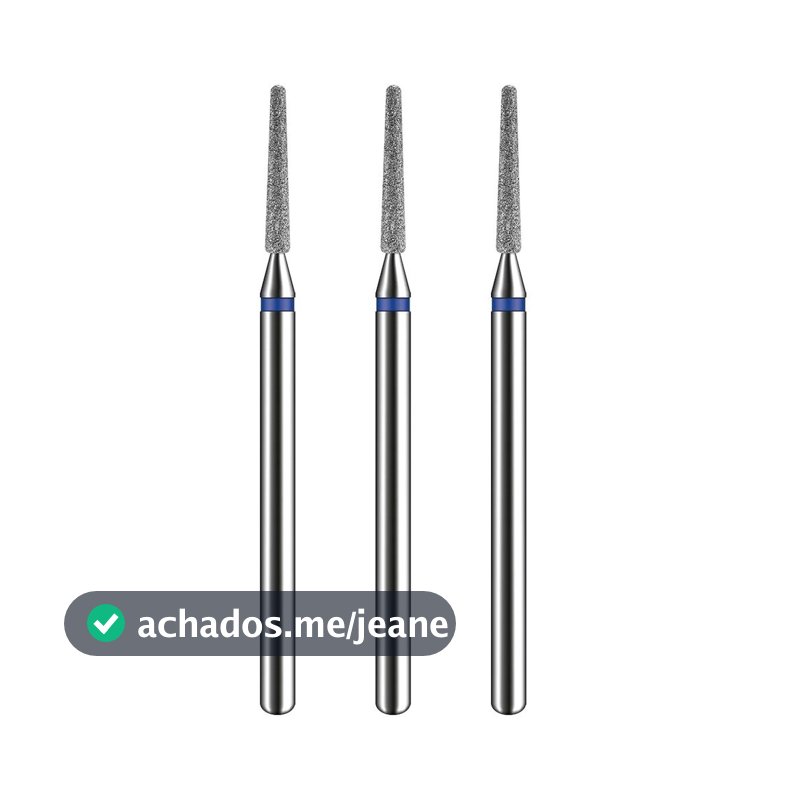 Broca Ponta Diamantada 718 Profissional Unha Acrigel