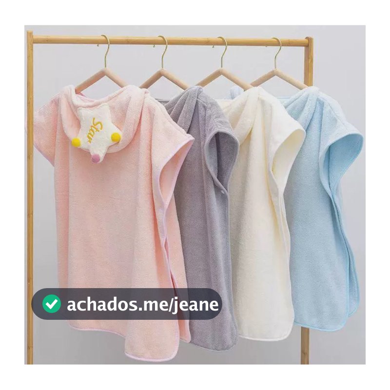 Toalha de banho felpuda para bebê com capuz e orelhinhas ideal para recém-nascidos meninos e meninas