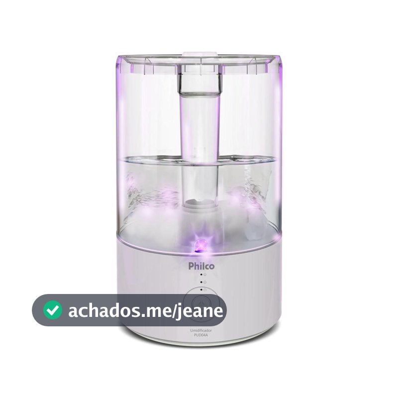 Umidificador 3 em 1 Philco 4,2L Óleos essenciais PUD04A