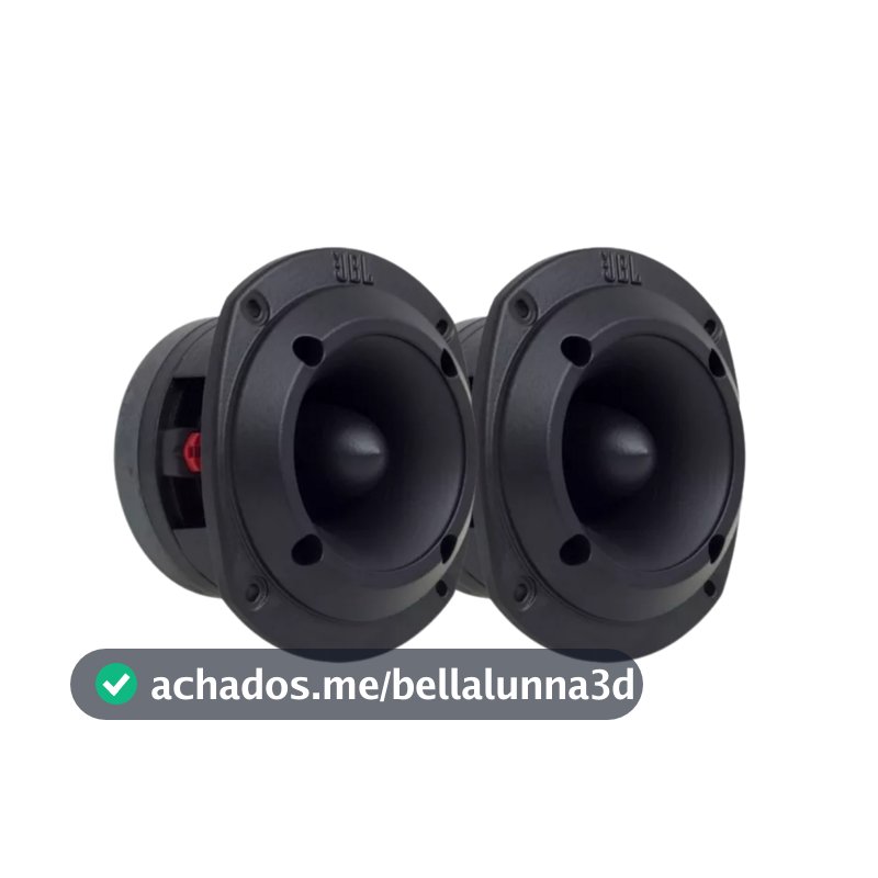 Par Tweeter JBL ST400 Trio Black 150W RMS 8 Ohms Fenólico