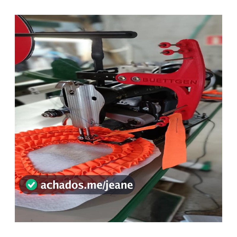Aparelho De Frufru Em Tapete P/ Maquina De Costura Domestica