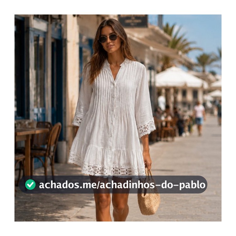 Vestido camisa de praia - Mangas sino com estampa recortada, camisa refrescante de verão para mulheres com proteção.