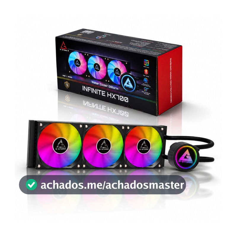 Water Cooler GStorm HX700 ARGB 360mm 320W Intel AMD
