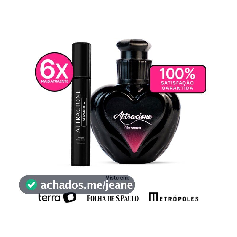 Kit Perfume Attracione + Ativador