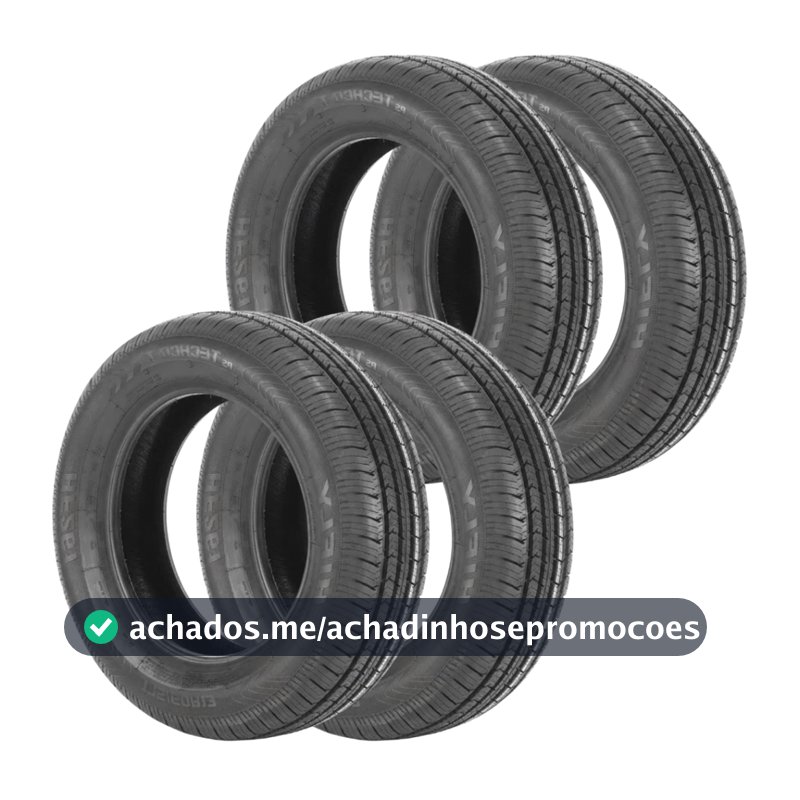 Jogo 4 Pneus 175/60 R13 HIFLY HF-261 77H Aro 13 Novos