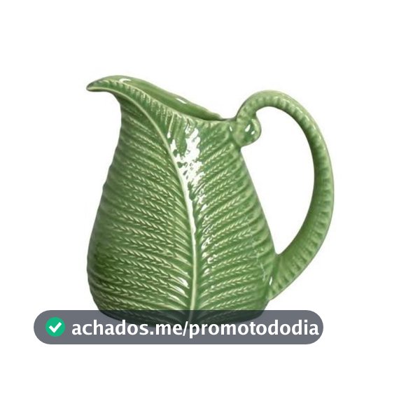 Jarra Leaves Relevada 2º linha  Scalla Cerâmica