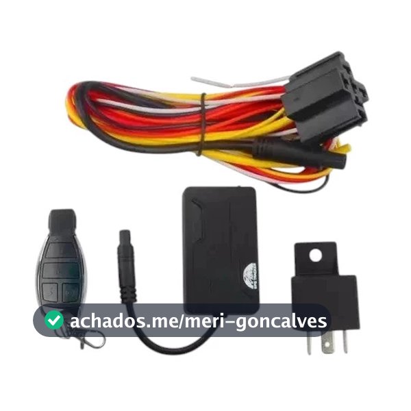 Aparelho GPS Para Rastreio Veicular Fácil e Instalar e Usar Acompanha via Celular rastreador veicular e de caminhonetes