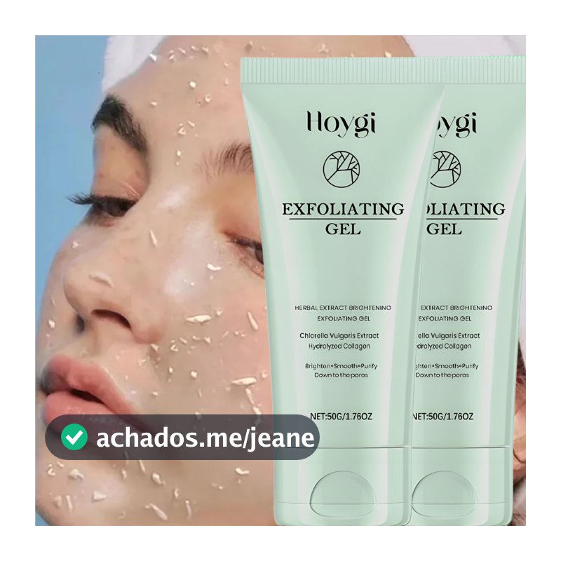 1/2pcs Gel Esfoliante Iluminador Remove Cravos Limpeza Reparação Da Pele-50g