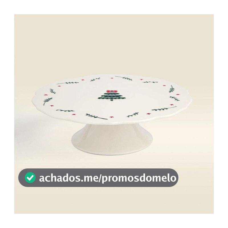 Boleira Tree Magic Cerâmica 26cm -  A\CASA