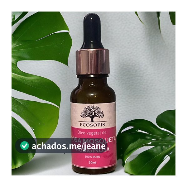 Óleo Vegetal de Rosa Mosqueta Rubiginosa 100% Puro