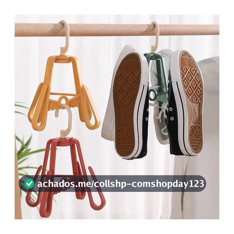 Cabide P/ Calcados Mini Varal Pendurar Secar Tenis Sapato