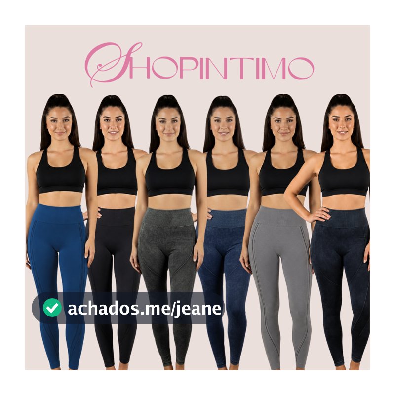 Calça Legging Com Cós Alto Ventilação Estratégica E Flexibilidade Para Treinos
