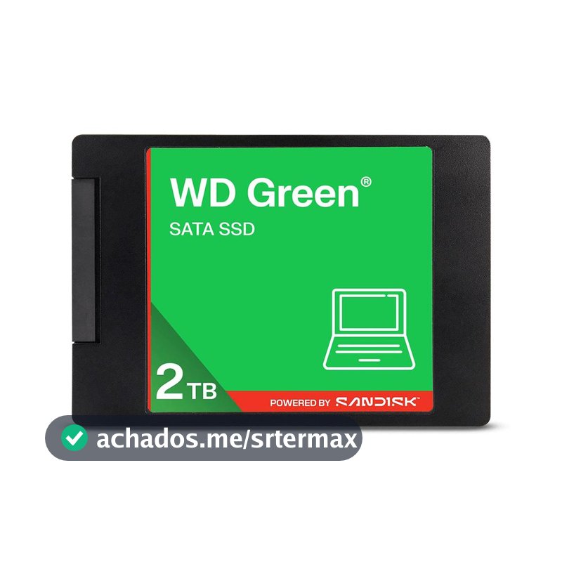SSD WD Green 2.5'' 2TB SATA III 545 Mb/s WDS200T5G0A
