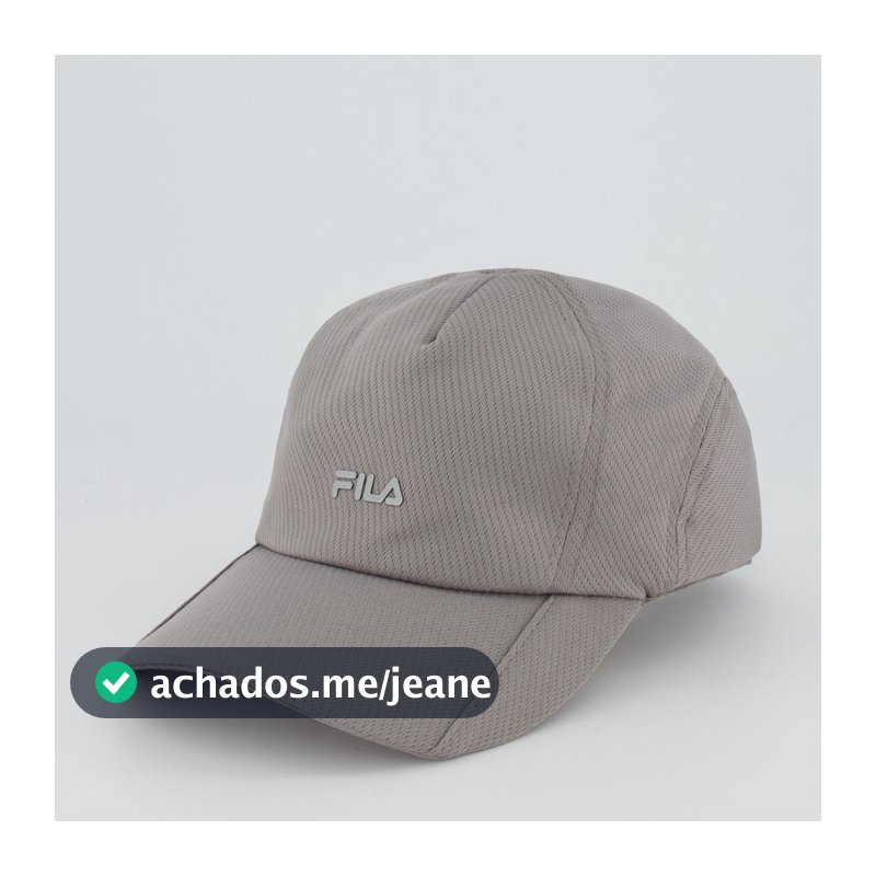 Boné Fila Cool Cinza