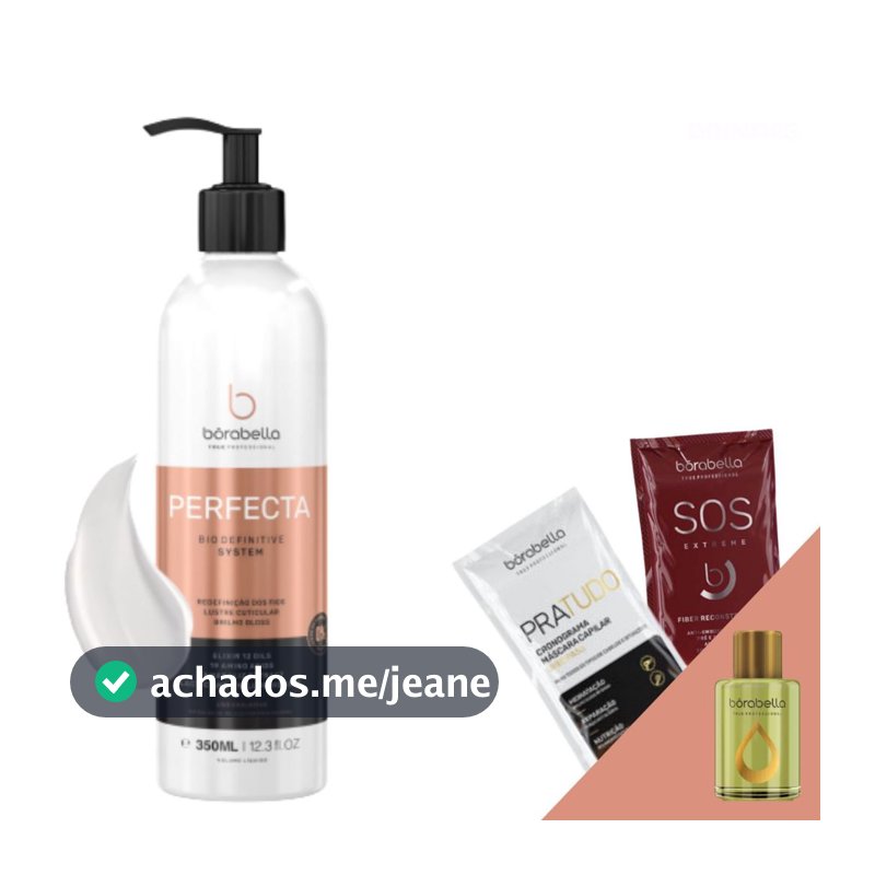 Bórabella Perfecta Progressiva Bio Definitive S Formol 350ML