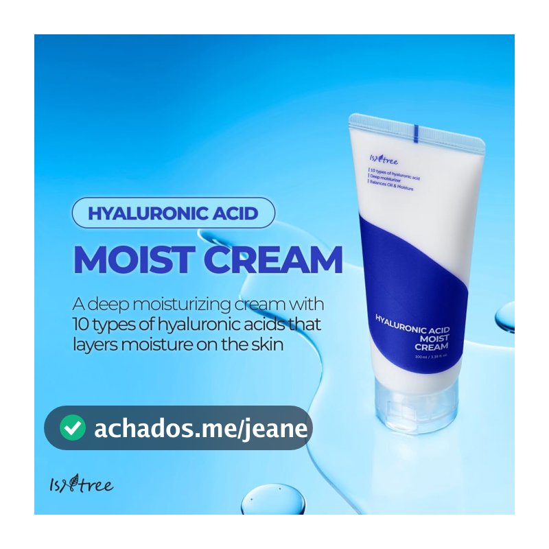 Creme Húmido De Ácido Hialurônico ISNTREE 100ml