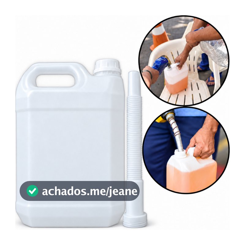 Galão de Emergência Para Combustível 5L Original Emplas