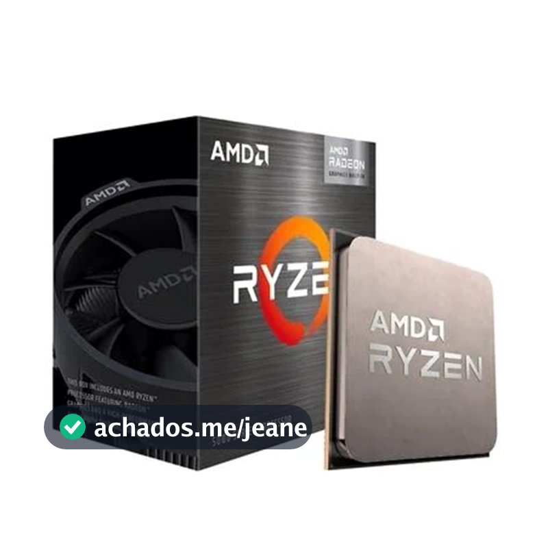 Processador AMD Ryzen 7 5700G 3.8HGZ 100-100000263BOX - 8 Núcleos, 16 Threads