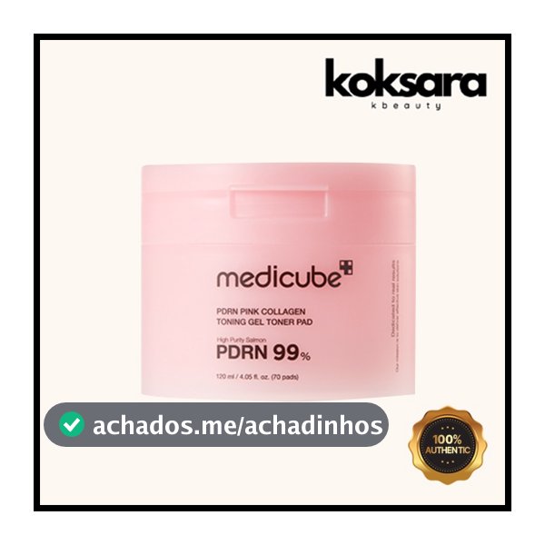 Medicube PDRN Pink Collagen Toning Gel Toner Pad
