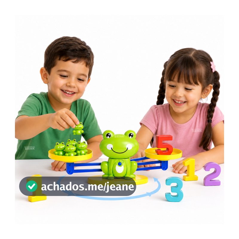 Jogo Educativo Sapo Balança Matemática | Soma, Números, Contagem e Raciocínio Lógico