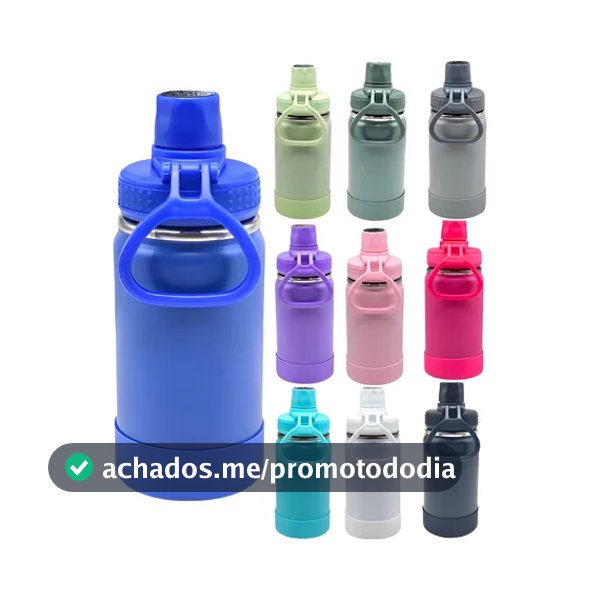 Garrafa Térmica Portátil de 350/600/800ml em Aço Inoxidável 304---Miranda