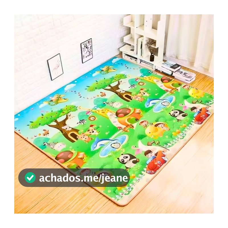 Tapete Termico Infantil Bebe Estampas Atividades Educativo Tapetinho Lavável