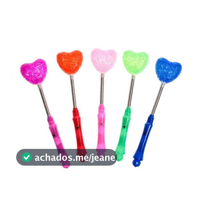 Kit Com 5 Bastão com Luz Led Para  Eventos Festas  / Envio aleatório