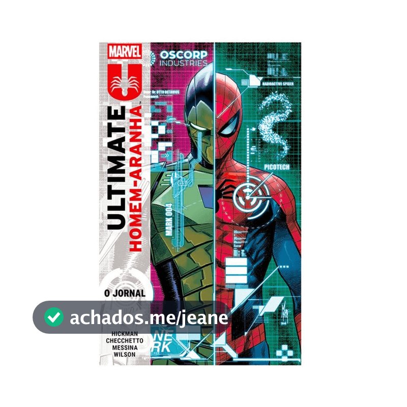 Comics - Ultimate Homem-Aranha (2024) vol 2 - por Jonathan Hickman - Panini ISBN 9786525936093