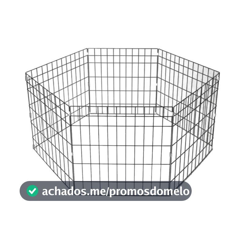Cercado para cachorro de pequeno porte Cercadinho Pet Móvel