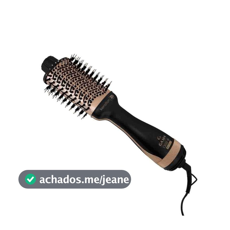 GA.MA ITALY Escova Secadora Stylish Keration Brush 3D Bivolt